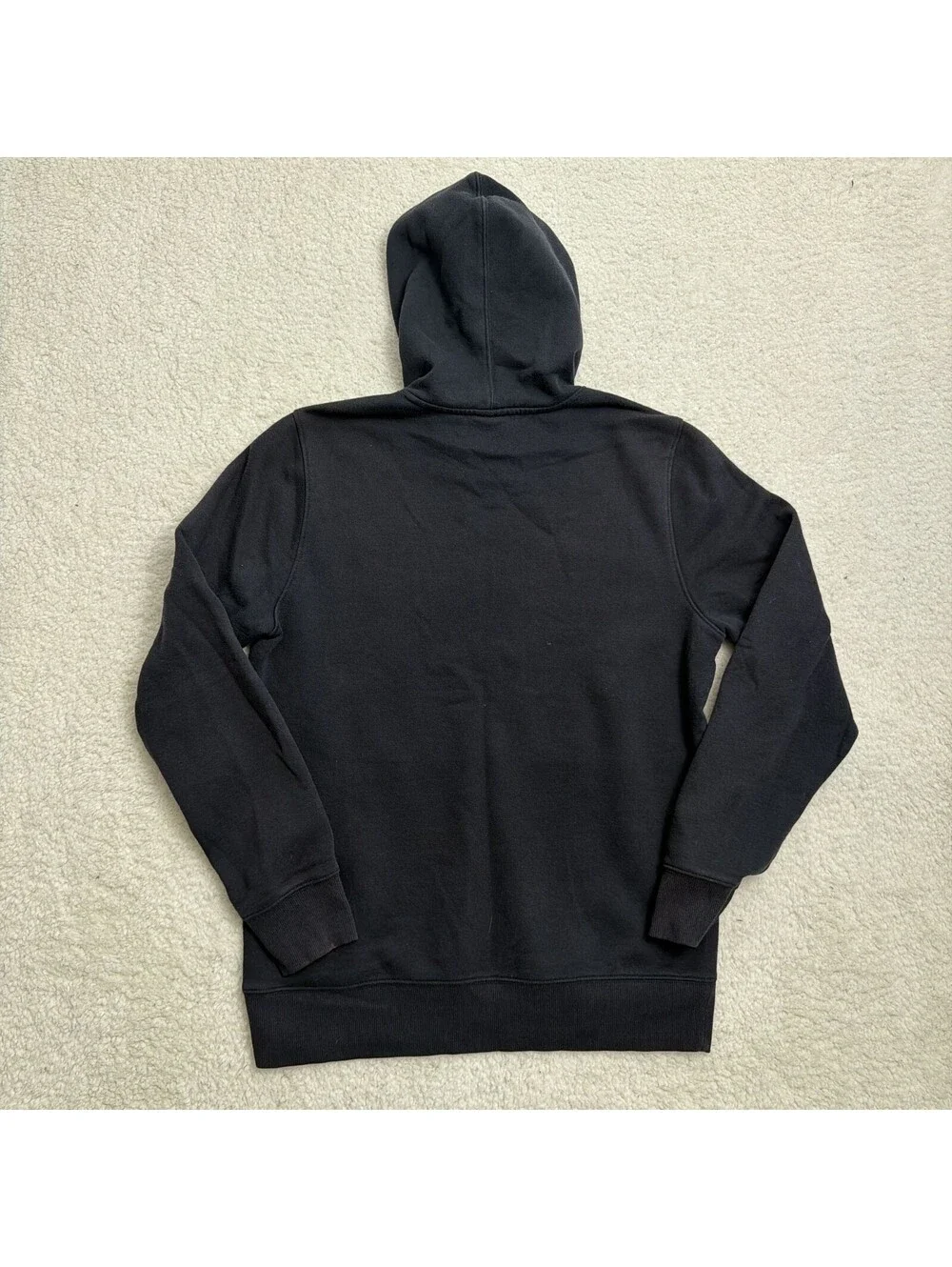 Oakley Hoodie Mens M Black Spell Out Logo Pullover Sweatshirt Skate Surf Y2K